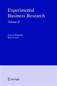 Experimental Business Research
