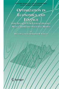 Optimization in Economics and Finance