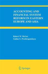 Accounting and Financial System Reform in Eastern Europe and Asia