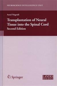 Kirjan kansi "Transplantation of Neural Tissue into the Spinal Cord"