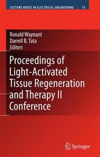 Kirjan kansi "Proceedings of Light-Activated Tissue Regeneration and Therapy Conference"