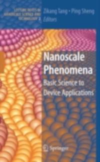 Lecture Notes in Nanoscale Science and Technology