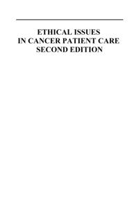 Cancer Treatment and Research