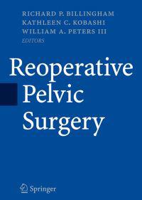 Kirjan kansi "Reoperative Pelvic Surgery"