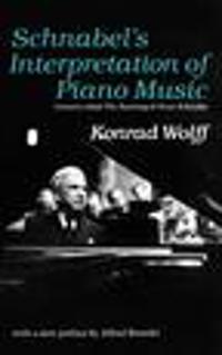 Schnabel's Interpretation of Piano Music