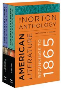Bokomslag for "Norton Anthology of American Literature"