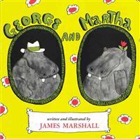 Kirjan kansi "George and Martha"