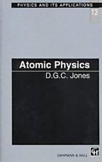 Kirjan kansi "Atomic Physics"