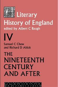 Bokomslag för "A Literary History of England Vol. 4"