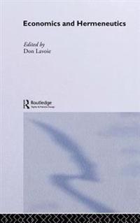 Bokomslag för "Economics and Hermeneutics"