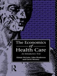 Bokomslag för "Economics of Health Care"