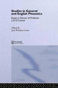 Bokomslag för "Studies in General and English Phonetics"