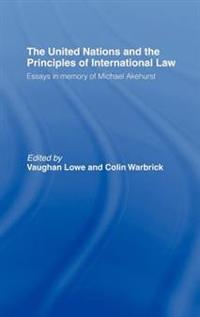 Bokomslag för "The United Nations and the Principles of International Law"