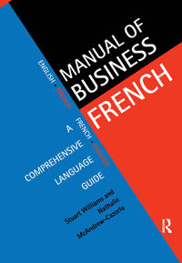 Bokomslag för "Manual of Business French"