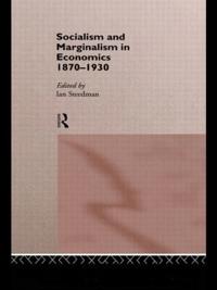 Kirjan kansi "Socialism & Marginalism in Economics 1870 - 1930"