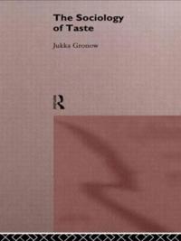 Kirjan kansi "The Sociology Of Taste"