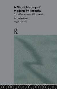 Kirjan kansi "A Short History of Modern Philosophy"