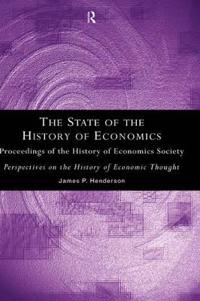 The State of the History of Economics