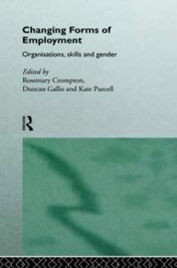 Kirjan kansi "Changing Forms of Employment"