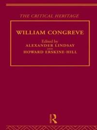 Bokomslag för "William Congreve"
