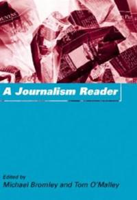Kirjan kansi "A Journalism Reader"