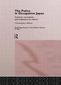 The Police In Occupation Japan