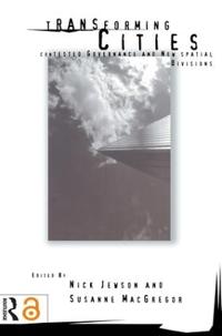 Kirjan kansi "Transforming Cities"