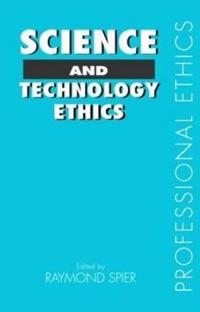Kirjan kansi "Science and Technology Ethics"