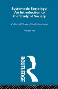 Bokomslag för "Systematic Sociology"