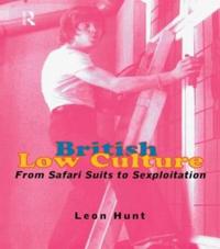 Kirjan kansi "British Low Culture"