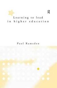 Kirjan kansi "Learning to Lead in Higher Education"