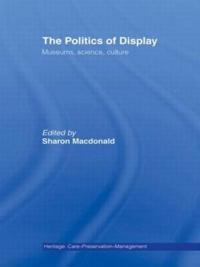 Kirjan kansi "The Politics of Display"