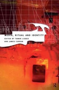 Kirjan kansi "Media, Ritual and Identity"
