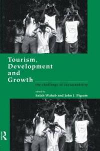 Kirjan kansi "Tourism, Development and Growth"