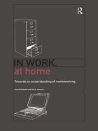 Kirjan kansi "In Work, At Home"