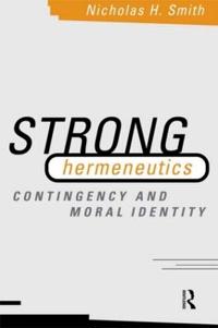 Kirjan kansi "Strong Hermeneutics"