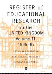 Register of Educational Research in the United Kingdom
