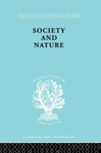 Bokomslag for "Society and Nature"