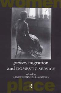 Kirjan kansi "Gender, Migration and Domestic Service"