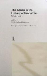 Bokomslag for "The Canon in the History of Economics"