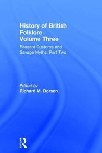 Bokomslag för "History of British Folklore"