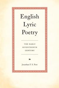 Bokomslag för "English Lyric Poetry"