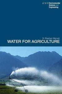 Kirjan kansi "Water for Agriculture"