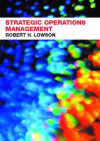 Kirjan kansi "Strategic Operations Management"