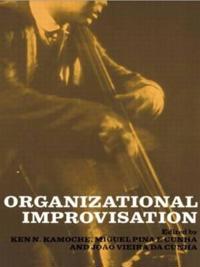 Kirjan kansi "Organizational Improvisation"
