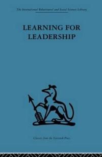 Learning for Leadership
