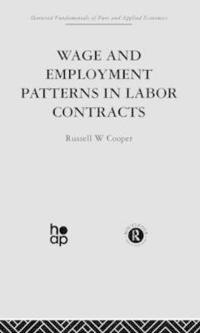 Kirjan kansi "Wage & Employment Patterns in Labor Contracts"