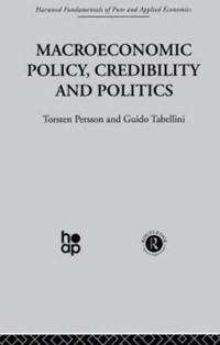 Bokomslag for "Macroeconomic Policy, Credibility and Politics"