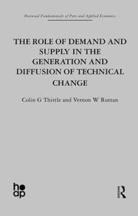 Kirjan kansi "The Role of Demand and Supply in the Generation and Diffusion of Technical Change"