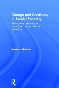 Kirjan kansi "Change and Continuity in Spatial Planning"